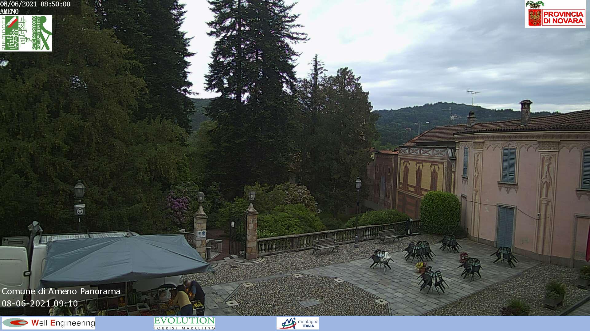immagine della webcam nei dintorni di Bolzano Novarese: webcam Armeno