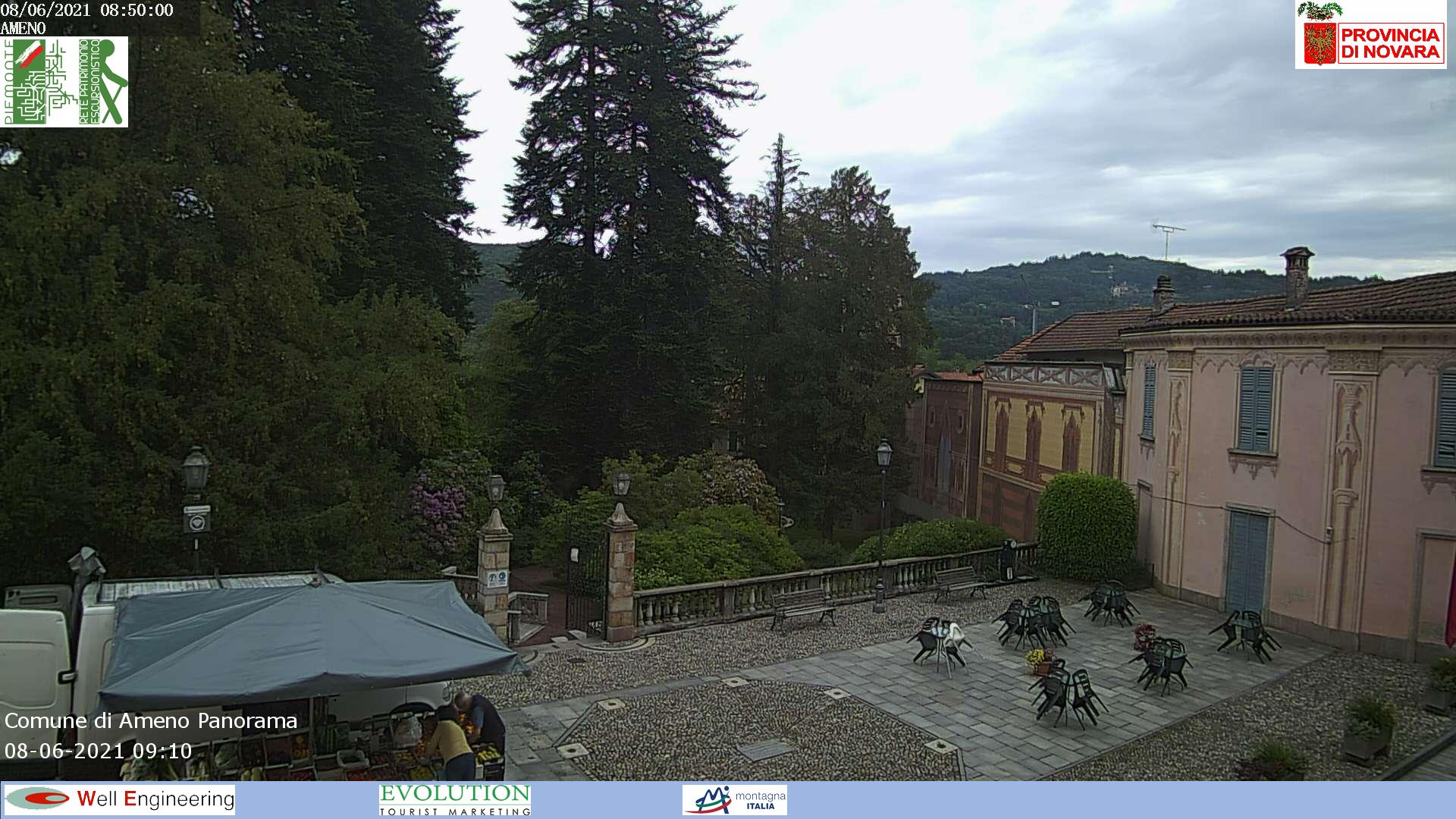 immagine della webcam nei dintorni di Ameno: webcam Armeno