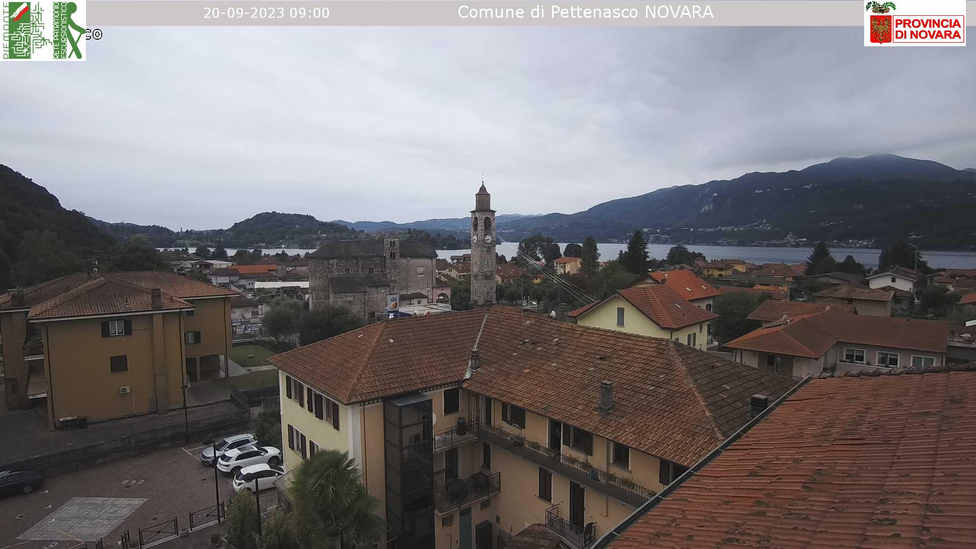 immagine della webcam nei dintorni di Varallo: webcam Pettenasco